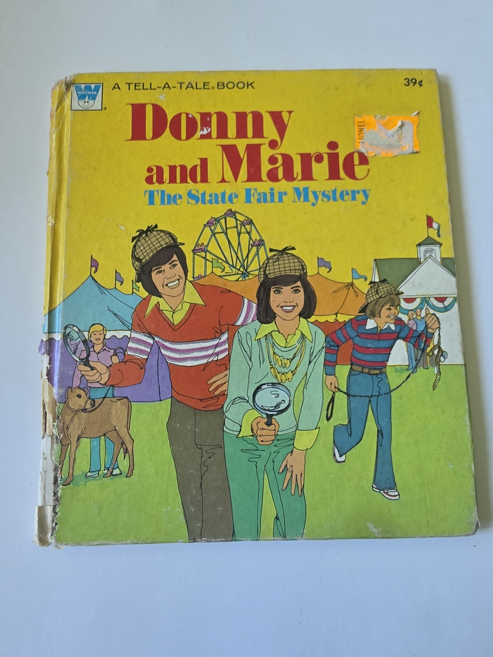 Vintage 1977, Donny and Marie The State Fair Mystery  Children's Paperback Book
